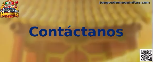 Área de contacto y soporte de Juegos de Maquinitas