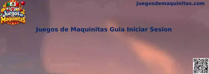 Guía visual para iniciar sesión en Juegos de Maquinitas