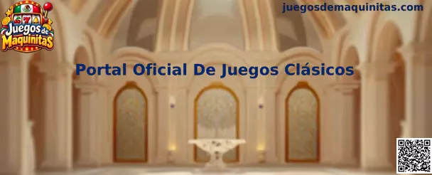 Imagen de referencia del Portal Oficial De Juegos Clásicos y sus opciones de entretenimiento retro